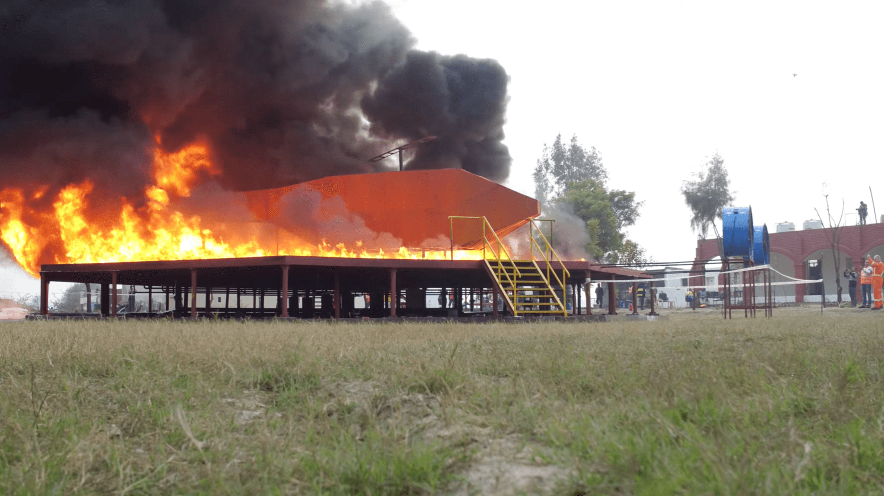 FTRL fire safety testing laboratory